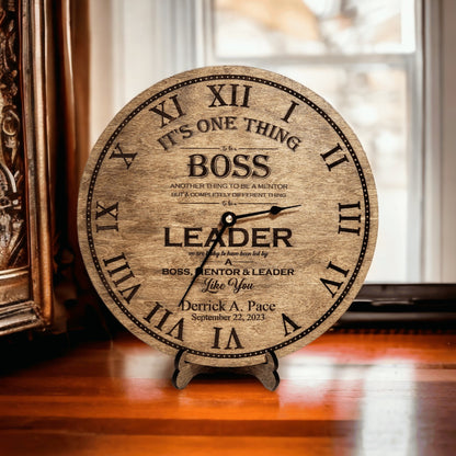 Manager Leaving Gift - Personalized Gift For Boss - Boss Mentor And Leadership - Female Boss - Boss Retirement Gifts - Boss Leaving Gift