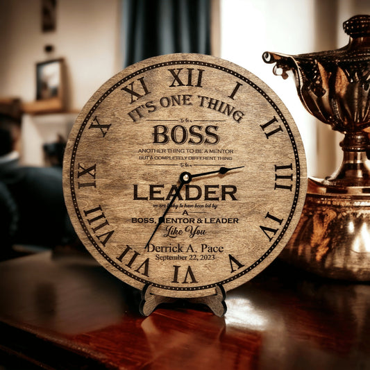 Manager Leaving Gift - Personalized Gift For Boss - Boss Mentor And Leadership - Female Boss - Boss Retirement Gifts - Boss Leaving Gift
