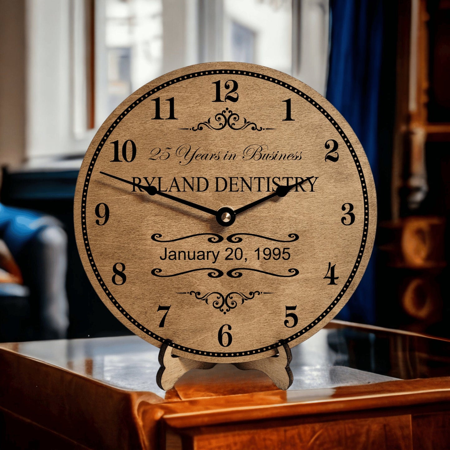 Personalized Business Anniversary Clock Custom Years In Business Gift Business Owner Milestone Corporate Gift Idea Business Recognition